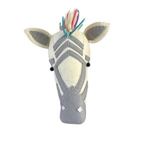 ZEBRA HEAD➕Wool Felt Wall Hanging